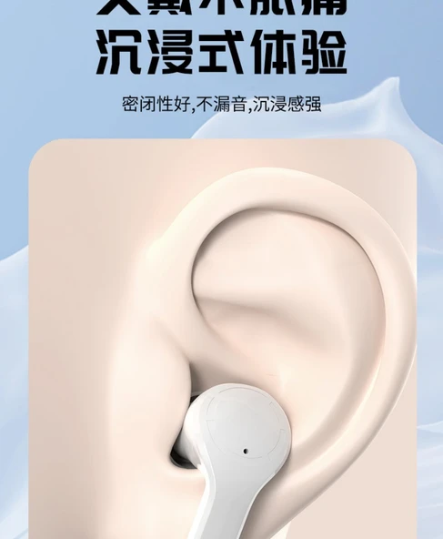 TWS Bluetooth Kulaklık - Beyaz - AD-4060 - Gürültü Önleyici - 11