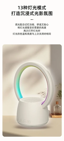 Bluetooth Hoparlör - GT-T6 - Renkli - Beyaz - 10