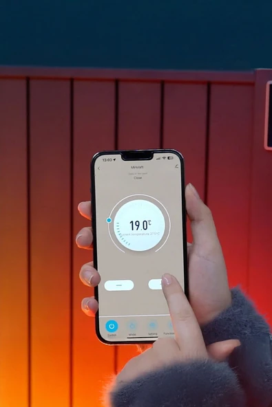 MirKraft Radyatör Petek Isıtıcı 1250×500-DiJital Uzaktan WiFi Kontrollü - 5