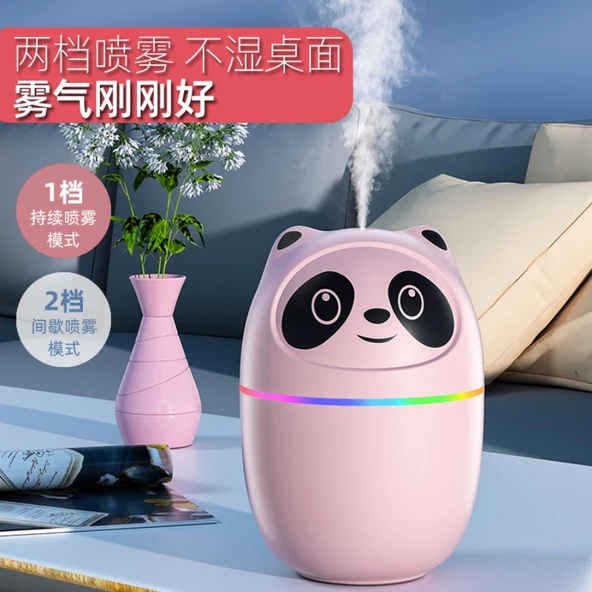 AD-9017 Ultrasonik Hava Nemlendirici - Beyaz, Pembe, Yeşil - 2