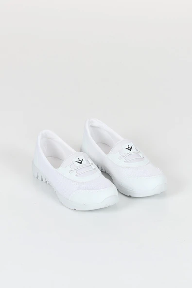 Albishoes Kadın Anne Spor Babet Ayakkabı Bağcıksız Hafif Rahat Günlük Yürüyüş Kadın Spor Ayakkabı - 4