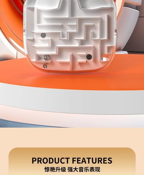TWS Bluetooth Kulaklık - Beyaz - AD-4060 - Gürültü Önleyici - 6