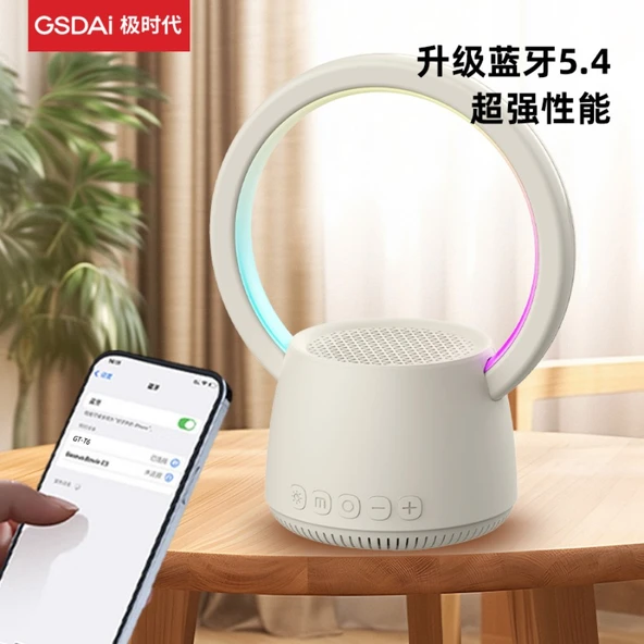 Bluetooth Hoparlör - GT-T6 - Renkli - Beyaz - 3