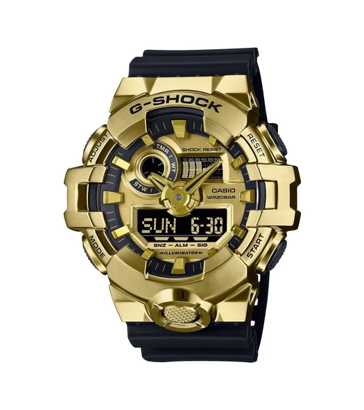 Casio G-shock Gm-700g-9adr Erkek Kol Saati Altın