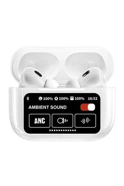 Bluetooth Kulaklık Ekranlı Anc/Enc Özellikli Kulaklık