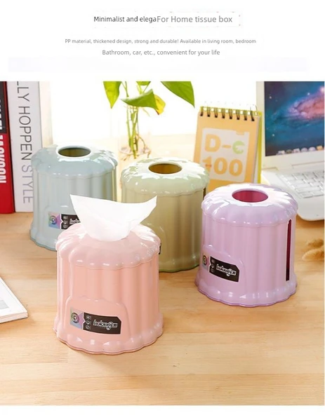 Silindir Plastik Rulo Tutucu - İskandinav Mavi - Resim 9