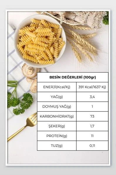 GRD ORGANİK ÇEŞNİLİ BURGU MAKARNA 400g - 4
