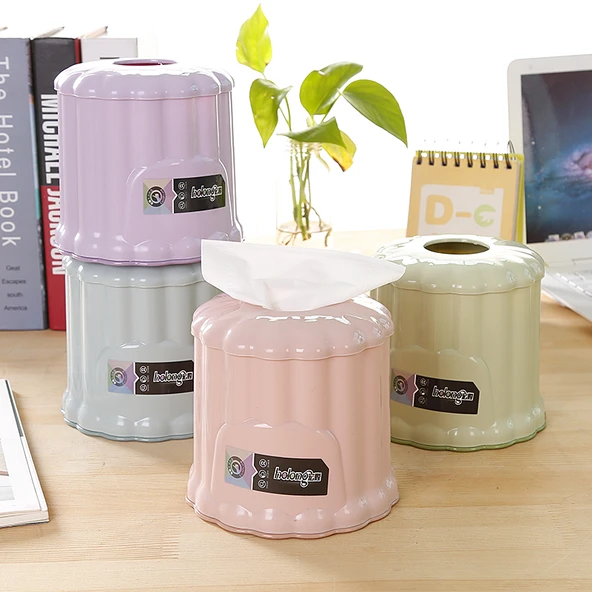 Silindir Plastik Rulo Tutucu - İskandinav Mavi - Resim 4