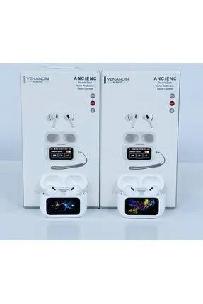 Bluetooth Kulaklık Ekranlı Anc/Enc Özellikli Kulaklık - 2