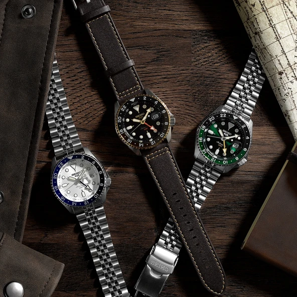 Seiko 5 Sports GMT SSK036K Otomatik Erkek Kol Saati - 3