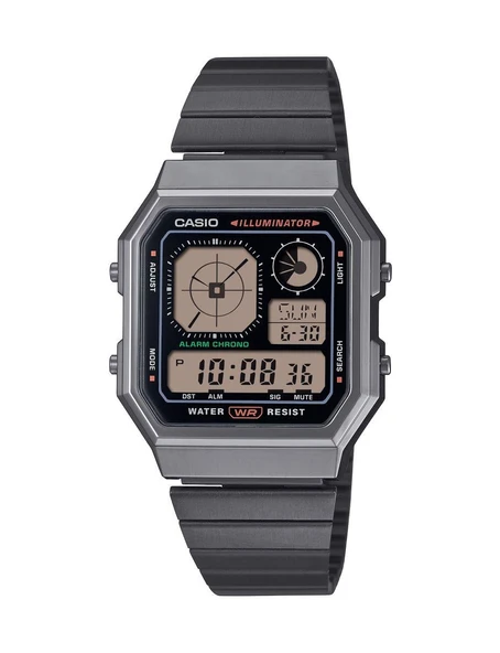 Casio A130wegg-1adf Erkek Kol Saati Gri ürün görseli