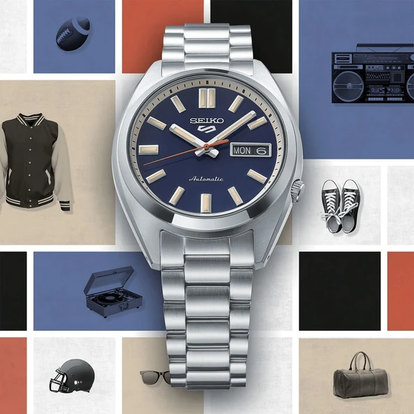 Seiko 5 Sports SRPK87K Otomatik Erkek Kol Saati - 3
