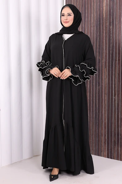 Şal ve Ferace İkili Takım 70018 Siyah ürün görseli