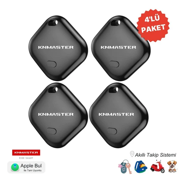 KNMASTER KNTAG 1 4´LÜ – AKILLI TAKİP CİHAZI