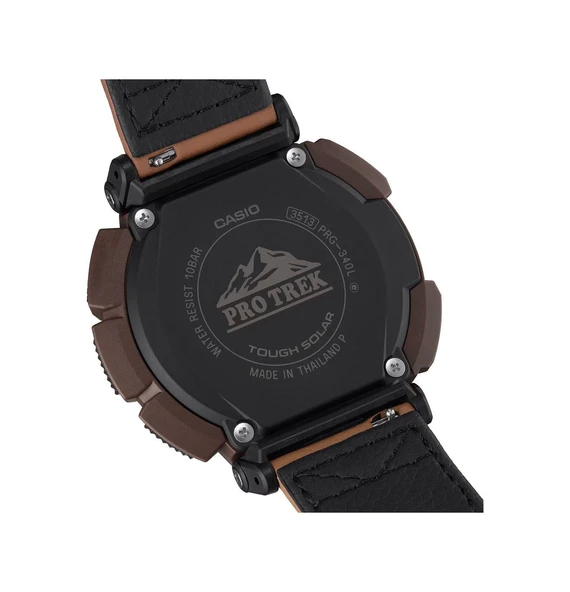 Casio Pro-trek Prg-340l-5dr Erkek Kol Saati Kahverengi - Resim 3