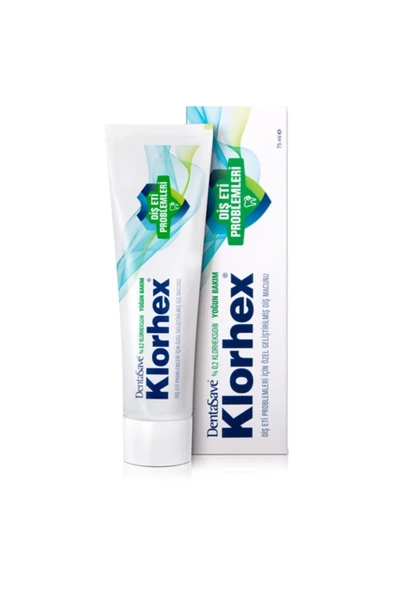 Klorhex Diş Macunu 75 Ml. -%0,2 Yoğun Bakım & Diş Eti Bakımı