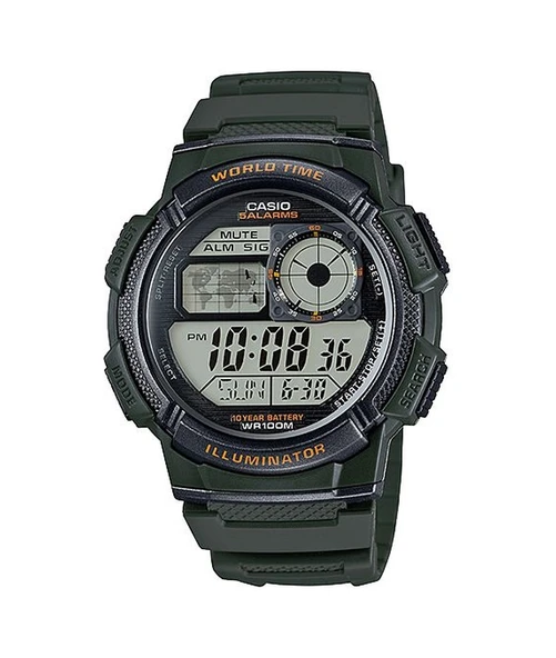 Casio AE-1000W-3AVDF Dijital Erkek Kol Saati ürün görseli