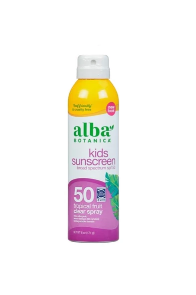 Alba Botanica Çocuklar Sürekli SPF50 Sprey Güneş Kremi 171 Gm