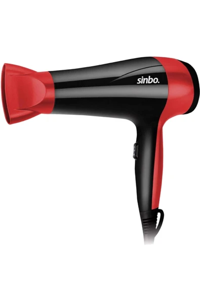 Sinbo SHD-7093 Saç Kurutma Makinesi - Kırmızı - 2