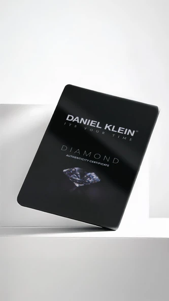 Daniel Klein Pırlanta Taşlı Çelik Kordon 3 Atm Suya Dayanıklı Özel Tasarım Kadın Kol Saat+Bileklik VS.BLKT.0358 - Resim 5