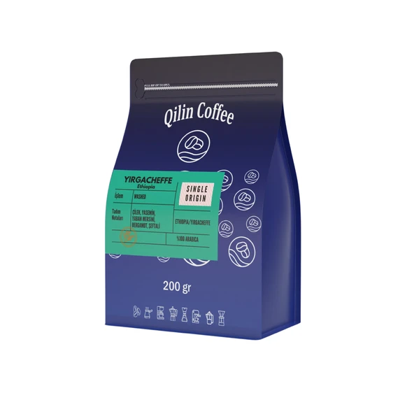 Ethiopia Yirgacheffe 200Gr Filtre&Espresso Kahve