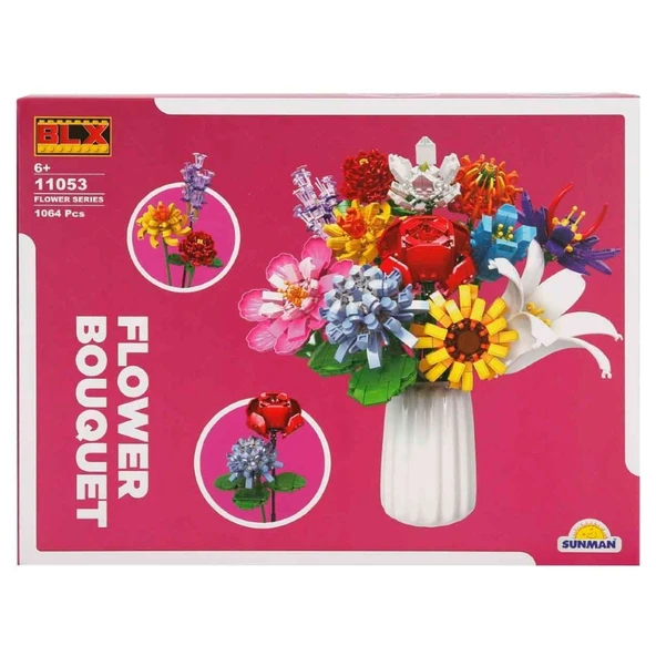 Blx Renkli Çiçek Buketi 11053 - 4