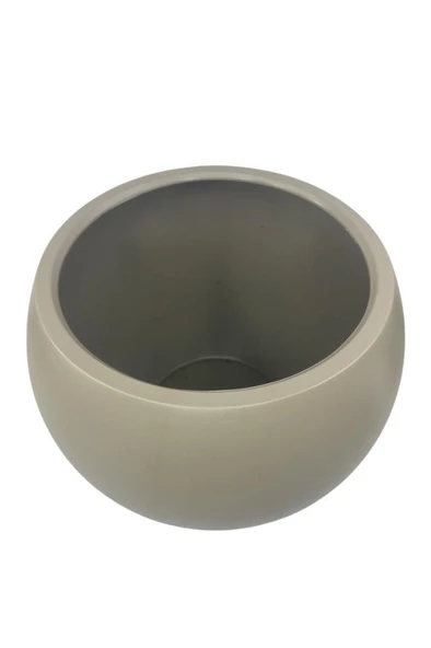 Nettenevime Küre Yuvarlak Top Vazo Dekoratif Saksı MOKKA 38*30cm - 3