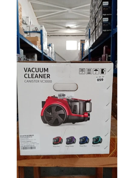 Samsung VC07R302MVR Kırmızı 750 W Toz Torbasız Süpürge - 3