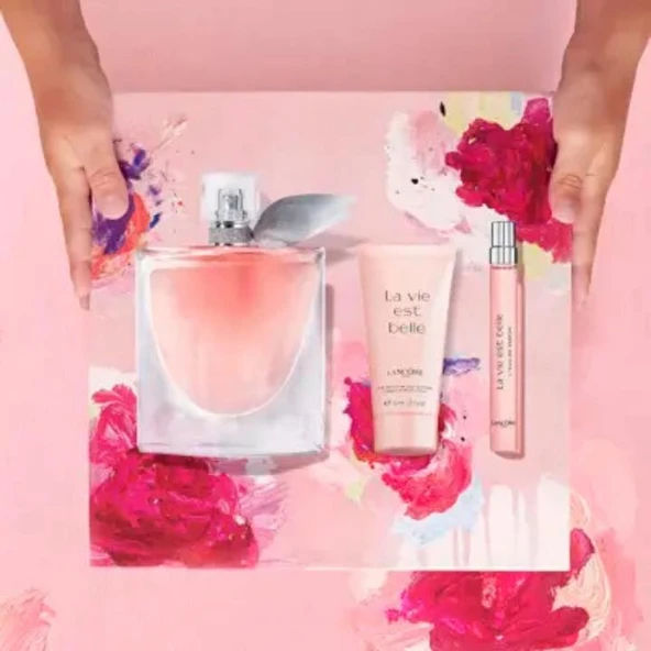 Lancome LF295901 La Vıe Est Belle Kadın Parfüm Edp 100Ml+L50+V10 Set 25 - 2