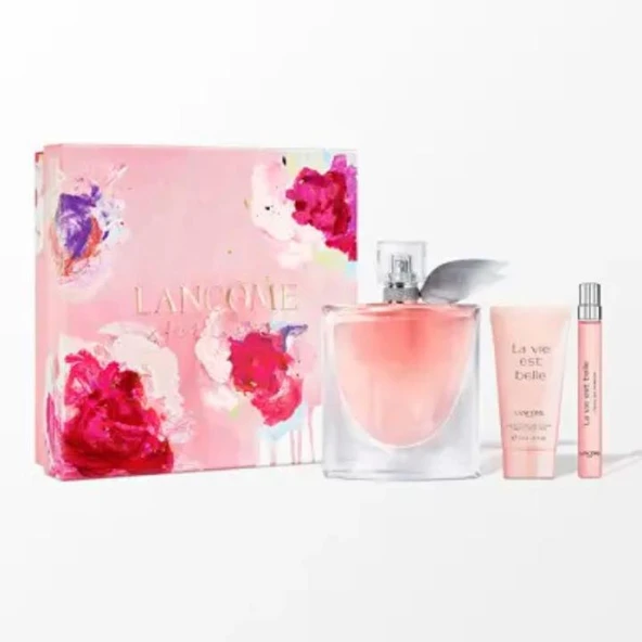 Lancome LF295901 La Vıe Est Belle Kadın Parfüm Edp 100Ml+L50+V10 Set 25