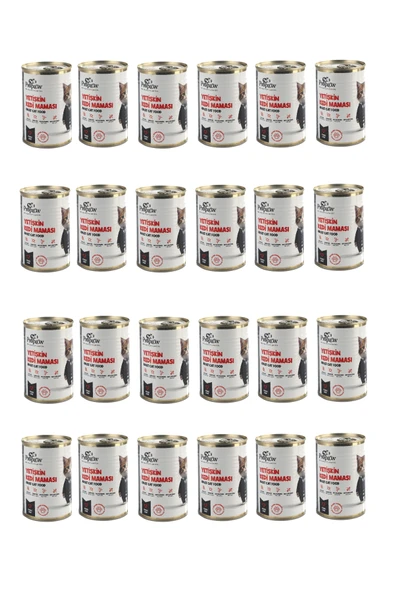 Kedi Yaş Mama Ciğerli Konserve Jöleli Premium Parça Etli Yemek Besleyici Tahılsız İçerik 24 x 415 gr - 2