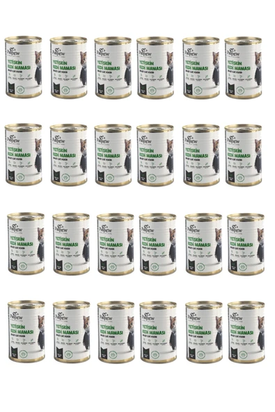 Kedi Yaş Mama Kuzu Konserve Jöleli Premium Parça Etli Yemek Besleyici Tahılsız İçerik 24 x 415 gr - 2