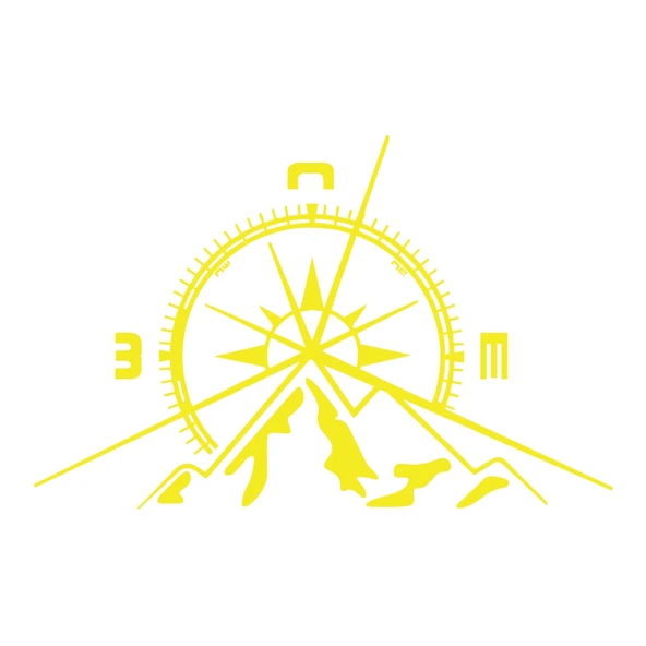 Duster Oto Logo Sticker17x17 Cm Sarı ürün görseli