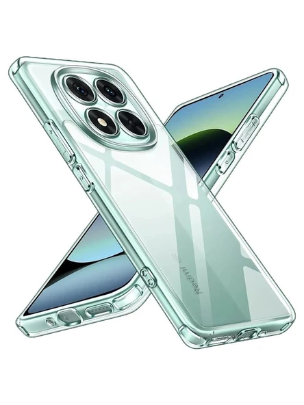 Logis Xiaomi Redmi Note 14 Kılıf Süper Silikon Şeffaf - 2