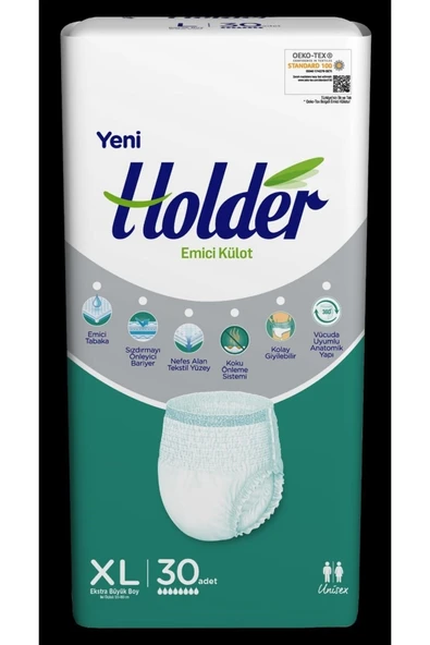 Holder Hasta Bezi Emici Külot Xl 30 Adet