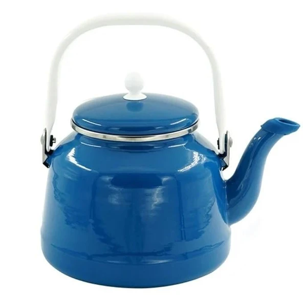 Orcamp Retro Emaye Kamp Çaydanlığı Alt Mavi 2.5 L
