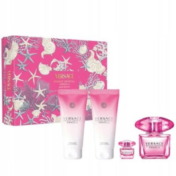 Versace 1VR-510043 Brıght Crystal 90Ml Edt Sg100+Bl100 Set 25 Kadın Parfüm