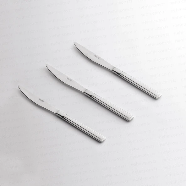Nehir Milano Sade Tatlı Bıçak - 1 Düzine=12 Adet ürün görseli 1