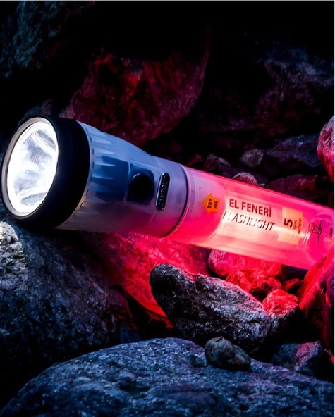 Nurgaz Campout El Feneri+Masa Lambası Ve Flaşör - 3