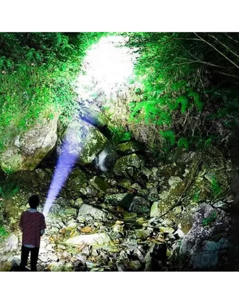 Yeni Nesil 8 Mod Şarjlı El Feneri - 4