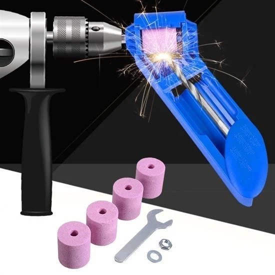 BUFFER® Taşınabilir Kullanımı Kolay Hafif Matkap Ucu Bileyici Matkap Ucu Bileme Keskinleştirme Apara - 3