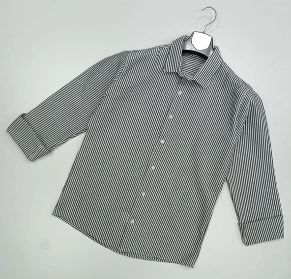 Baros Erkek Pamuklu Uzun Kol Gömlek 7296 - 2