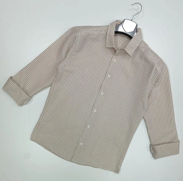 Baros Erkek Pamuklu Uzun Kol Gömlek 7296 - 3