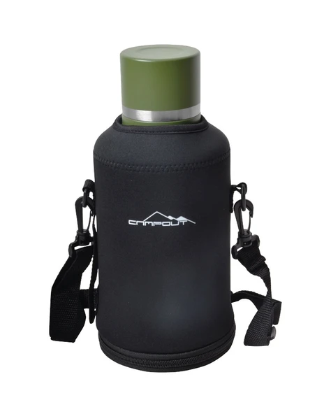 Nurgaz Campout Çift Katmanlı Termos 2000 ML Yeşil - 3