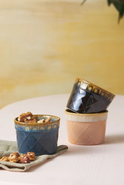 Jodi Tekli Çerezlik Dondurmalık 8 Cm Kahverengi - Resim 3