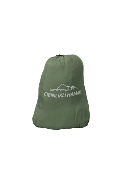 Nurgaz Campout Cibinlikli Hamak Haki - 1