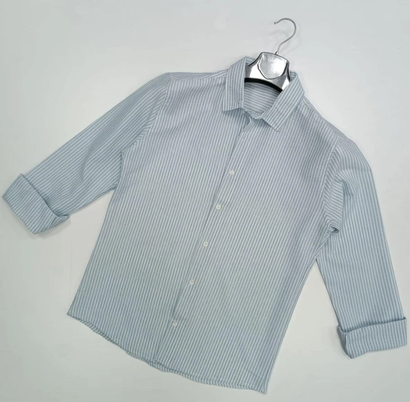 Baros Erkek Pamuklu Uzun Kol Gömlek 7296