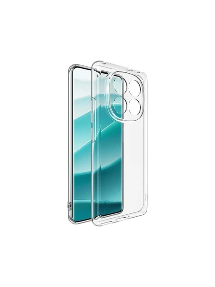 Logis Xiaomi Redmi Note 14 Plus Kılıf Süper Silikon Şeffaf - 4