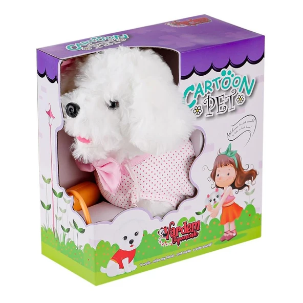 Nessiworld PFT-B025 Yürüyen Tasmalı Peluş Köpek - 2