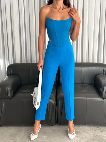 Büstiyer pantolon takım s1011 ürün görseli 1